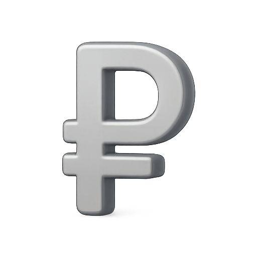 Currency, ruble, money icon