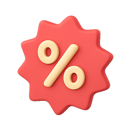 Discount, promotion, sale icon
