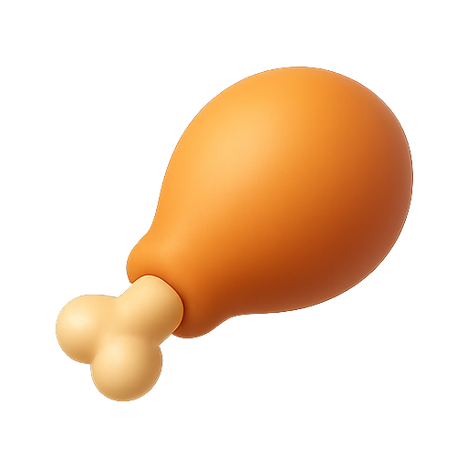 Chicken, food, meat icon