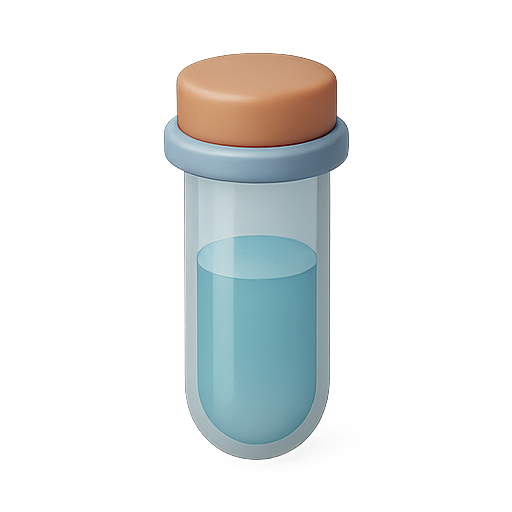 Test tube, laboratory, chemistry icon