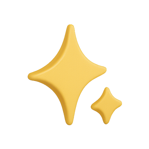 Sparkle, star, shape icon