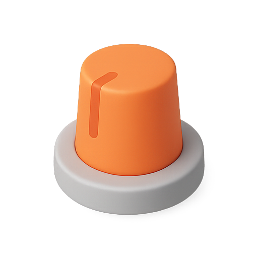 3d, button, object icon