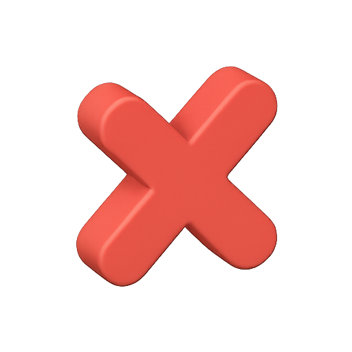 X, 3d, design icon