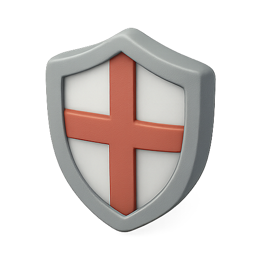 Shield, protection, emblem icon
