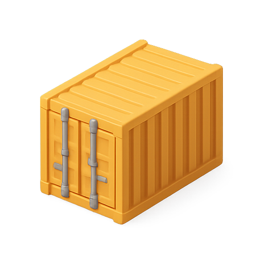 Container, storage, box icon