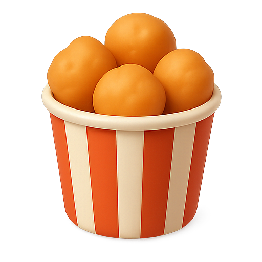 Popcorn, snack, cinema icon