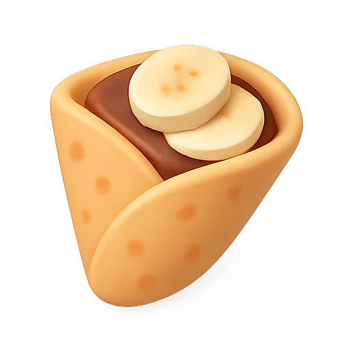 Crepe, food, dessert icon
