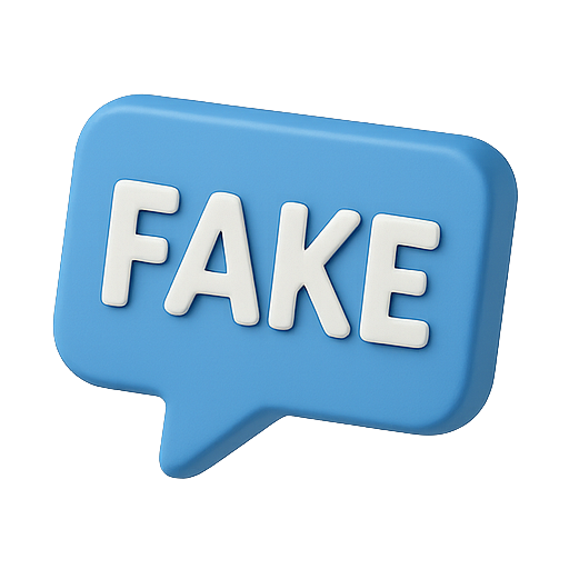 fake, speech bubble, communication