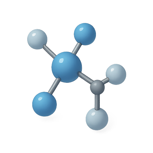 Molecule, chemistry, structure icon