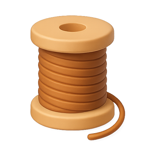 Spool, thread, cylinder icon