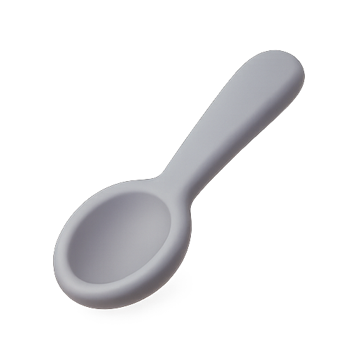 Spoon, 3d, model icon