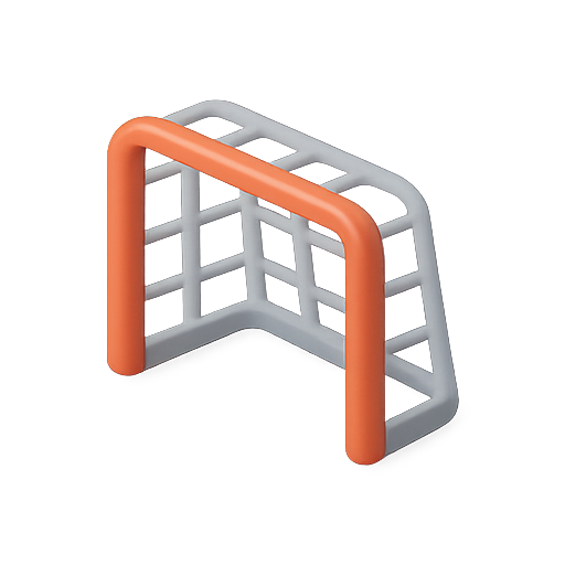 Goal, sports, game icon
