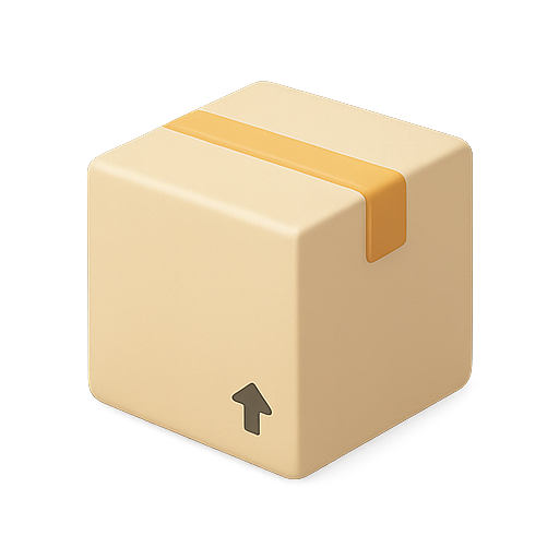 3d, package, cube icon