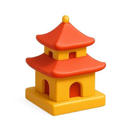 3d, building, model icon