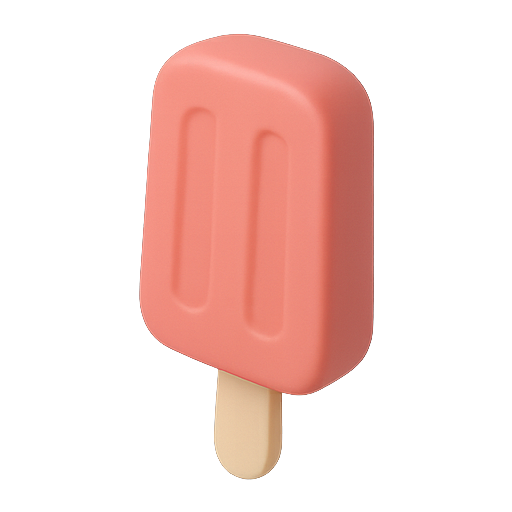 Popsicle, dessert, frozen treat icon