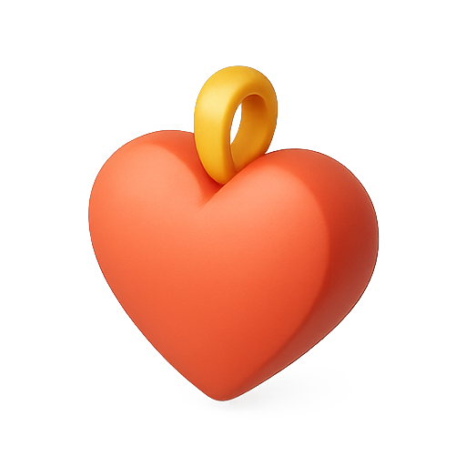 Heart, love, 3d icon