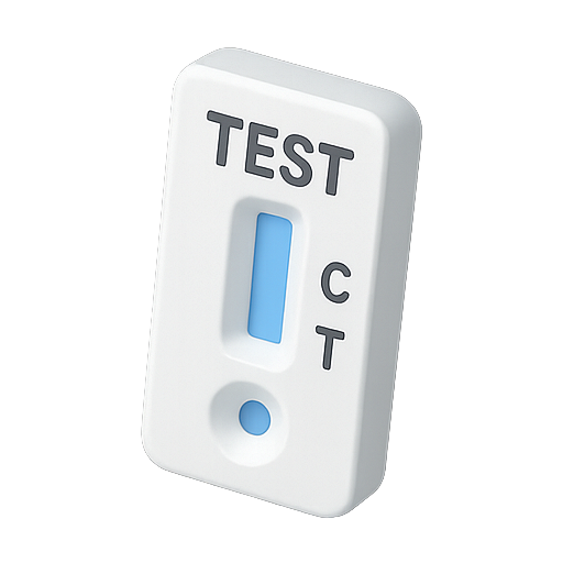 Test, medical, device icon