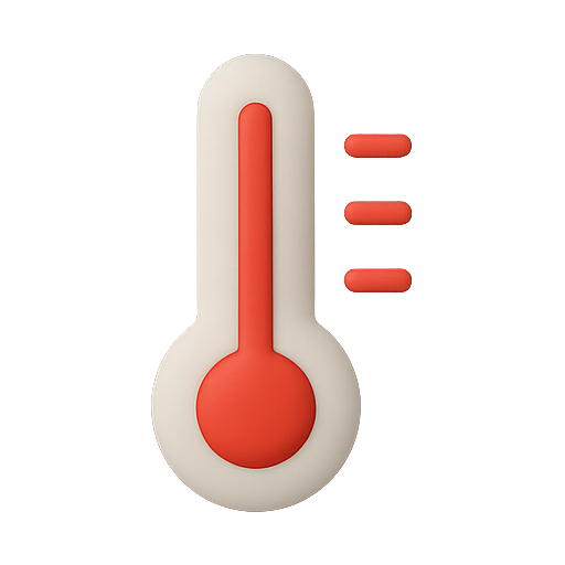 Thermometer, temperature, weather icon