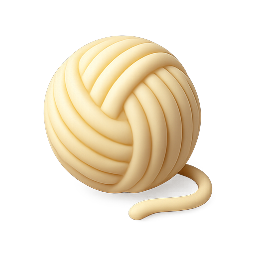 Yarn, 3d, texture icon