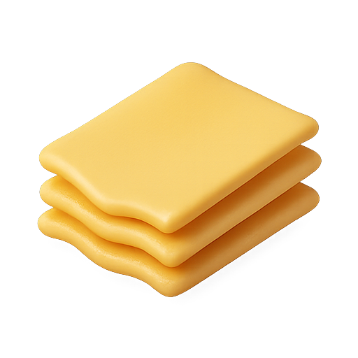 Cheese, 3d, food icon