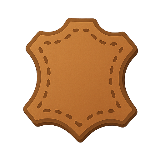 Leather, texture, material icon