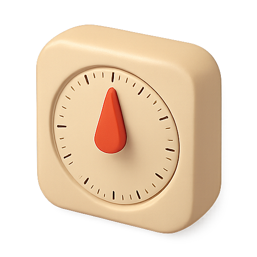 Timer, countdown, clock icon