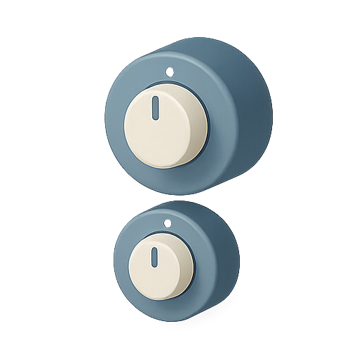 Button, control, 3d icon