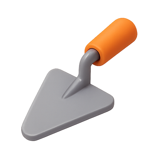 Trowel, tool, construction icon