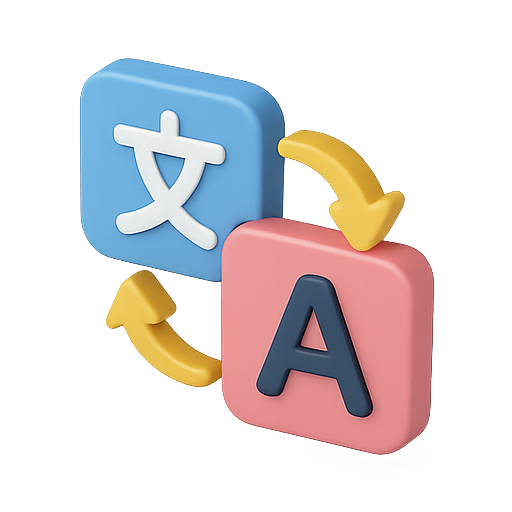 Language, translation, multilingual icon