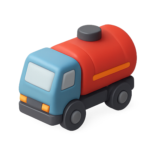 Truck, toy, vehicle icon