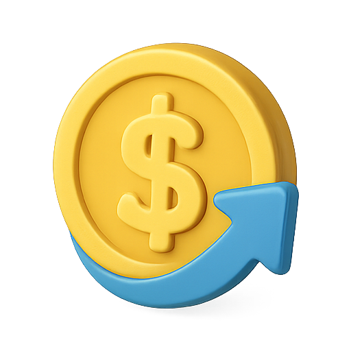 Money, currency, finance icon