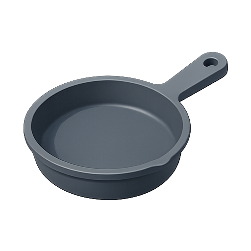 Frying pan, cookware, kitchen icon