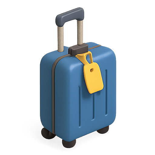 Luggage, suitcase, travel icon