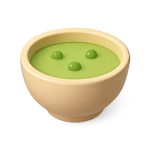Bowl, green, food icon