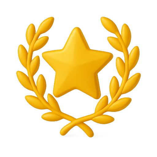 Award, achievement, laurel icon