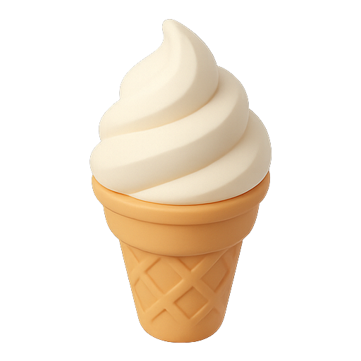 Ice cream, dessert, food icon