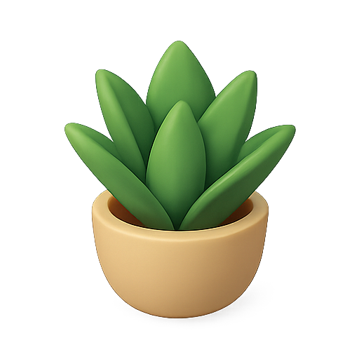 Plant, succulent, decoration icon