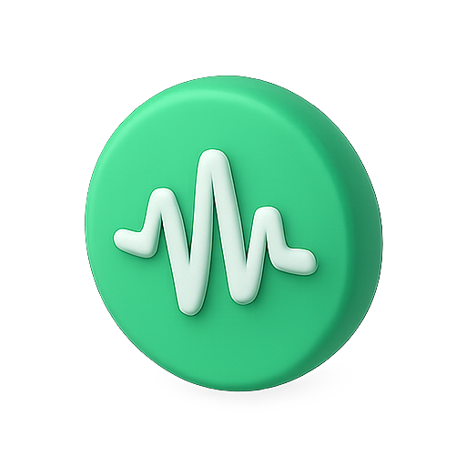 Soundwave, audio, waveform icon