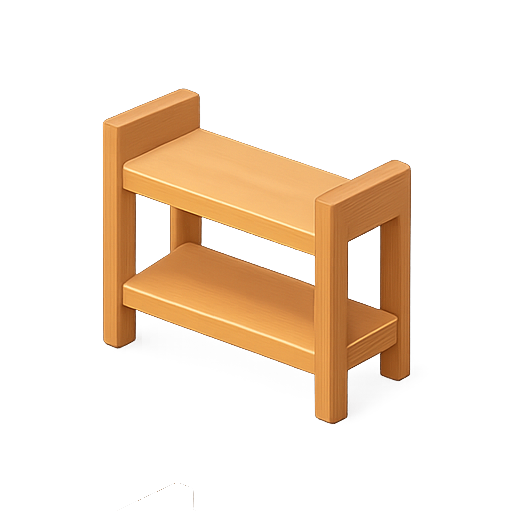 Shelf, furniture, wooden icon