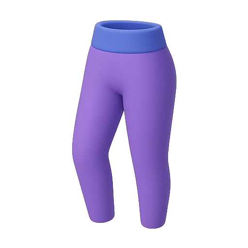 Leggings, fitness, activewear icon