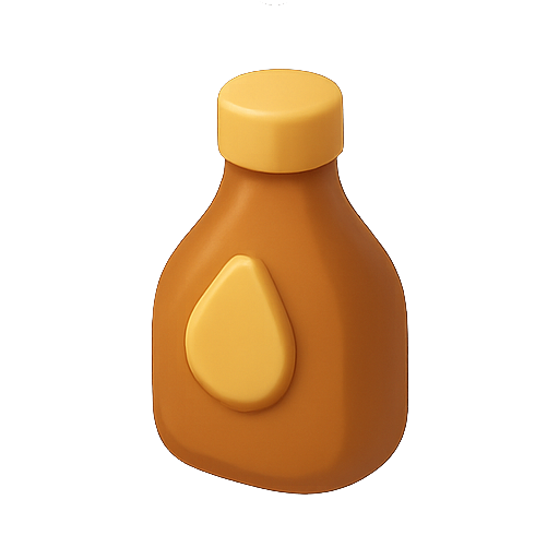 Bottle, container, sauce icon
