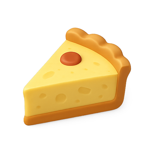Cheese, food, pie icon