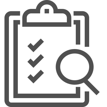 Accounting, audit, checklist icon
