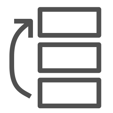 Agile, iteration, project management icon