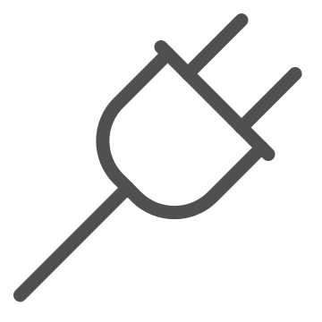 Adapter, airport, electricity icon