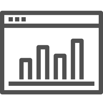 Analytics, chart, data icon