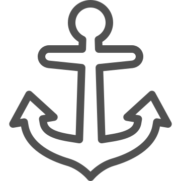 Anchor, boat, maritime icon