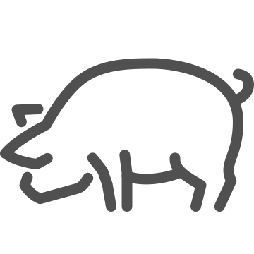 Agriculture, animal, breeding icon