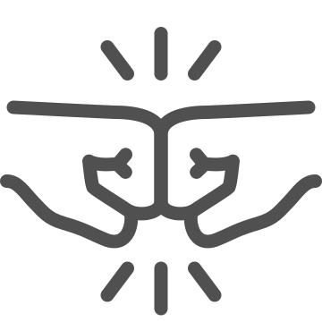 Arm, attack, battle icon