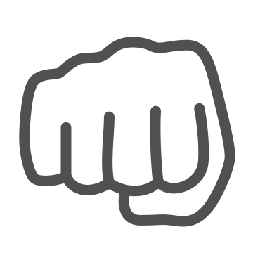Arm, battle, boxing icon